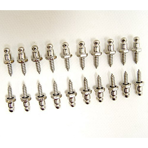 Lift the Dot Self Tapping Stainless Steel #8 1/2" Screw Stud 5 pieces
